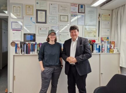 Zum Artikel "Dr. Franziska Schmidt (Charité, Berlin) besucht den Lehrstuhl für Biomaterialien"