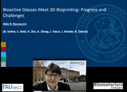 Zum Artikel "Prof. Aldo R. Boccaccini war Plenarsprecher auf dem 3D-(Bio)printing-Symposium in Argentinien (online)"
