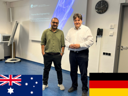 Zum Artikel "Besuch von Dr. Behnam Akhavan, Universität Newcastle, Australien"