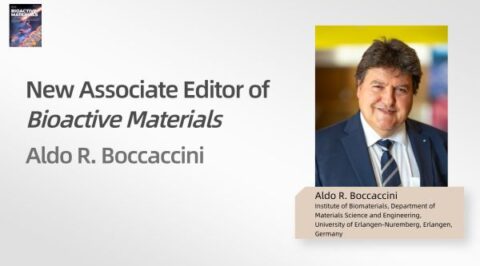 Zum Artikel "Prof. Aldo R. Boccaccini zum Associate Editor von Bioactive Materials ernannt"